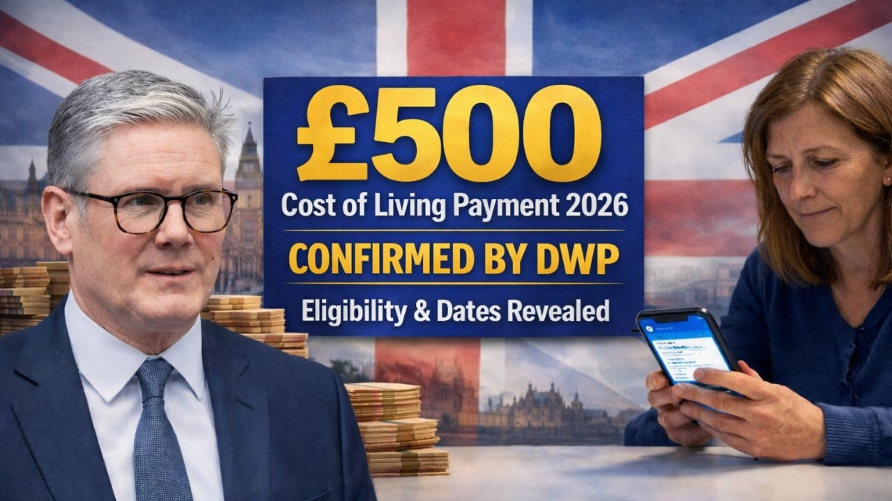 £500 Cost of Living Payment 2026
